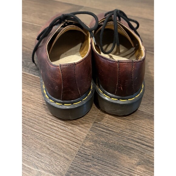 Vtg Dr Martens 1461 Made In England Brown Leather Oxfords Shoes US Men 10 main image 6